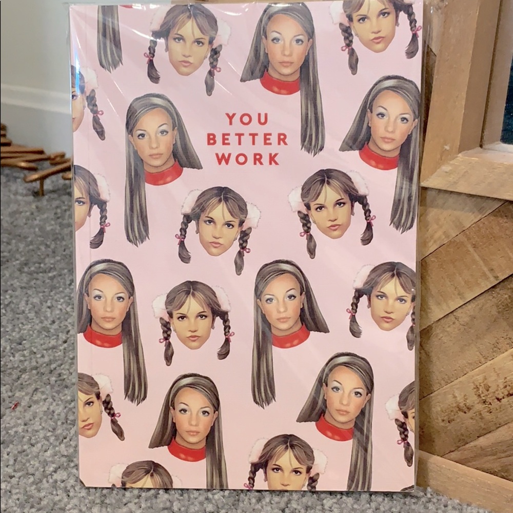 NWT Britney Spears Notebook